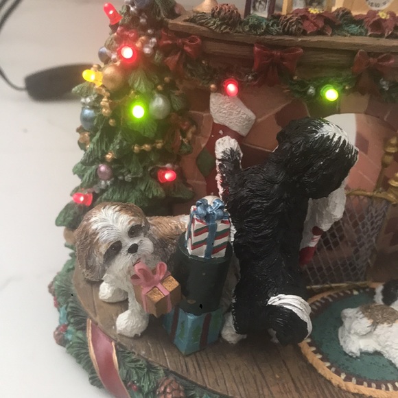 Danbury Mint Holiday Rare Vintage Danbury Mint Shih Tzu A Cozy